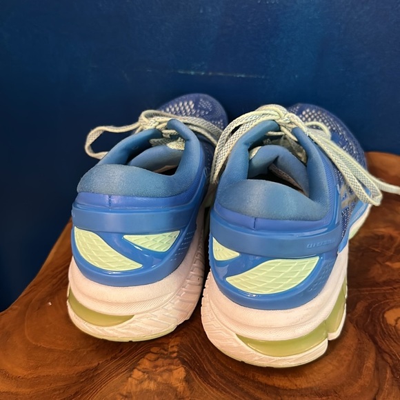 ASICS Gel Kayano 26 Blue Coast Pure Silver Running Shoes Women’s Size 9 - Picture 4 of 7